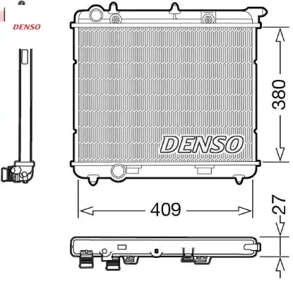 Engine cooling denso 133000000 resmi