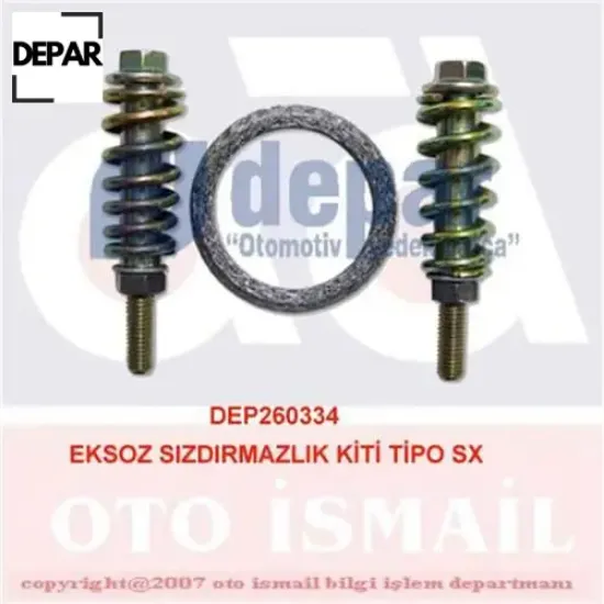 Egzoz sızdırmazlık kiti tipo sx depar  98801631t resmi