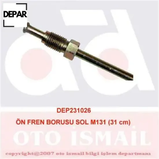 Ön fren borusu sol m131 31 cm depar   resmi