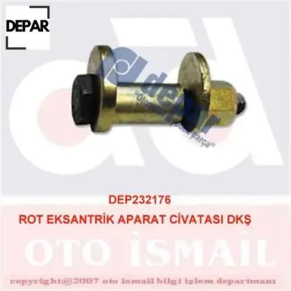 Rot eksantrik aparat civatası dkş depar   resmi