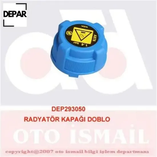 Radyatör kapağı doblo depar   resmi