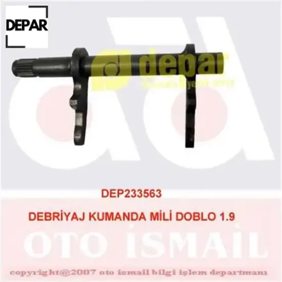 Debriyaj çatalı palıo-albea-doblo-fıorıno-lınea-grande punto-punto evo-marea-bravo 1.3 mtj depar  46814721/ 60806376/ 60816806 resmi