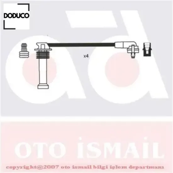 Buji kablo tk escort 1.6-1.8-2.0 16v 96>- clx fıesta-mondeo 1.6-1.8 16v doduco 1u2j 12280 g1a/ 1202513 resmi