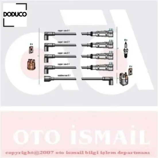 Buji kablo tk polo hb 94 -felıcıa-octavıa doduco 032905430p resmi