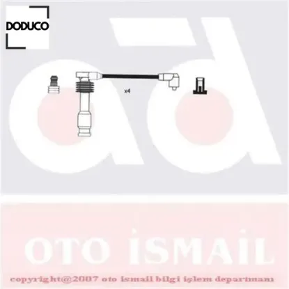 Buji kablo takımı astra g-vectra b-astra f-vectra a 1.8-2.0 16v ecotech-enjeksiyonlu doduco 1612598/ 90487571 resmi