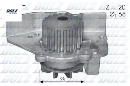 Devirdaim 306-p406-xantıa-xsara 2.0 16v dolz 1201.93/ 1201.A1/ 9566950080 resmi