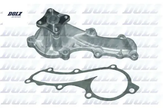 Devırdaım su pompası  prımera 1.6l 1.8l qg16 qg18 p12 03- / almera 1.5l qg15de n16 02- 1.8l qg18de 9 dolz 210104m525/ 210104m526/ 210109f605 resmi