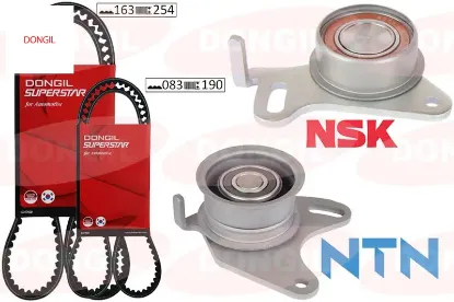 Triger kayış seti eksantrik seti h100 2.5l d4bx 4d55 panelvan. Kamyonet e.m. 88-96 / l200 l300 2.5l dongıl 2431242101/ 2335642011/ 2431742000 resmi