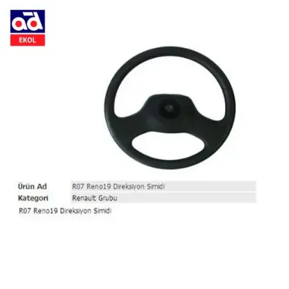 Direksiyon simidi r19 kapaksız 00019 ekol  resmi