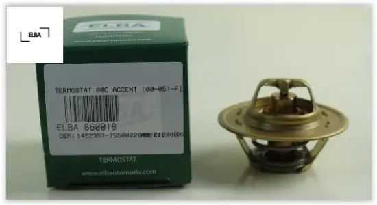 Termostat 88c accent 00-05 -fıesta 89-95 -getz 02-05 -mıcra 03-10 -note 06 1.3-1.5-1.4 elba 1452357/ 2550022600/ 21200bx000 resmi
