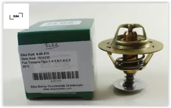 Termostat antara 2.2 cdtı a22dm chevrolet captiva c100-c140 2.2 d cruze 2.0 cdı tipo 2.0 16v - tempr elba 96868335/ 4801924/ 7615235 resmi