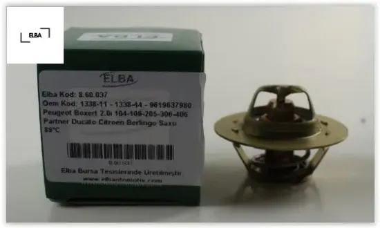 Termostat 88c r11-flash-r9-r19 dzl-lgn 93-01 -kng-ducato-106-p30p405-xantıa elba 7700723945/ 9605028680/ 1338.83 resmi