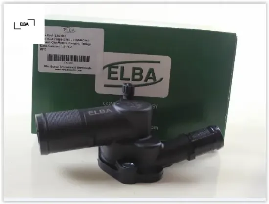 Termostat 89 c renault clıo ıı-ııı-ıv symbol ı-ıı kango 97 twıngo 96 dacıa sandero 08 logan 04 1.2 elba 7700110716/ 8200660882 resmi