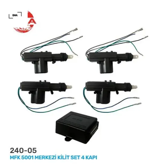 Mfk-5001 merkezi kilit set 4 kapı ema  resmi