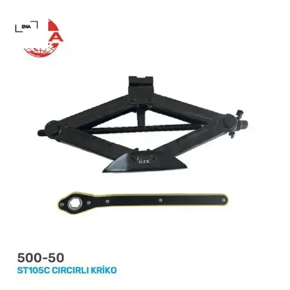 St105c araba krikosu cırcır kollu makas tipli / akordiyon dar taban ema 7702255913 resmi