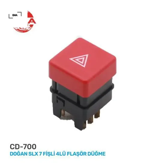 Dörtlü flaşör anahtarı slx ema  resmi