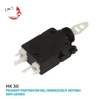 Ön sol merkezi kilit motoru partner ema 6615,03 resmi