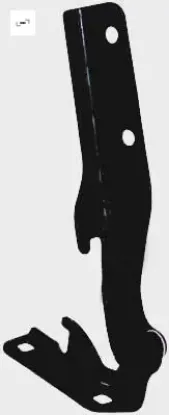 Kaput menteşesi sol doblo 00-09 emın 46782384 resmi