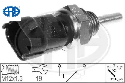 Sıcaklık sensörü astra h-corsa c-vectra c era 93174208/ 9193163/ 6238266/ 6238422 resmi