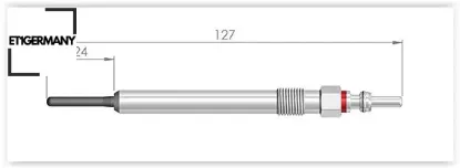 Kızdırma bujisi a1 1.4 tdı a4-a6-q7 2.7- 3.0 tdı touareg 3.0 tdı fabıa-octavıa-superb 1.6tdı et1germany 059963319e resmi
