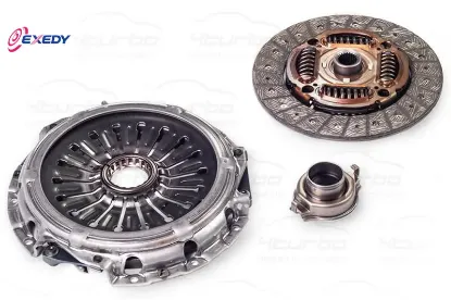 Debriyaj seti baskı disk bilya l200 2.5l 4d56 k14t k64t 86-06 l300 86-99 oynar göbek exedy md703270/ md742365/ mb802110/ md710118 resmi