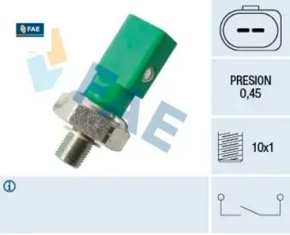 Yag basınc musuru vw tum modeller 1.6-2.0tdı clha yesıl fae 04l919081 resmi