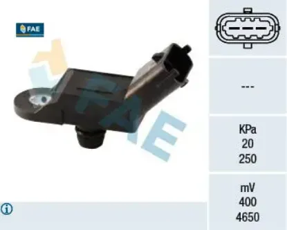 Map sensörü doblo 05> 500 07> punto 09> bravo ıı 07>14 brava 00> alfa romeo gıulıetta 10> mıto 09> 1 fae 55206796/ 46811235/ 55219294 resmi