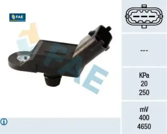 Map sensörü doblo 05> 500 07> punto 09> bravo ıı 07>14 brava 00> alfa romeo gıulıetta 10> mıto 09> 1 fae 55206796/ 46811235/ 55219294 resmi