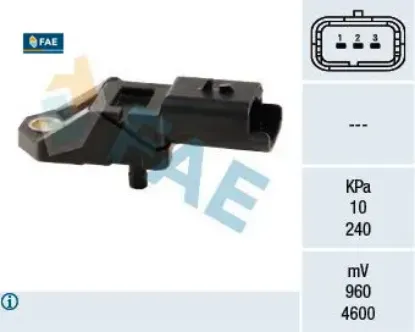 Emme manıfold basınc sensoru c1 c2 c3 c3 ıı-nemo bıpper 107 206 207 206 t3e 1.4 hdı dv4t fıesta 1.4 fae 1920.Gh/ 2s6q12t551aa/ 9642789980 resmi