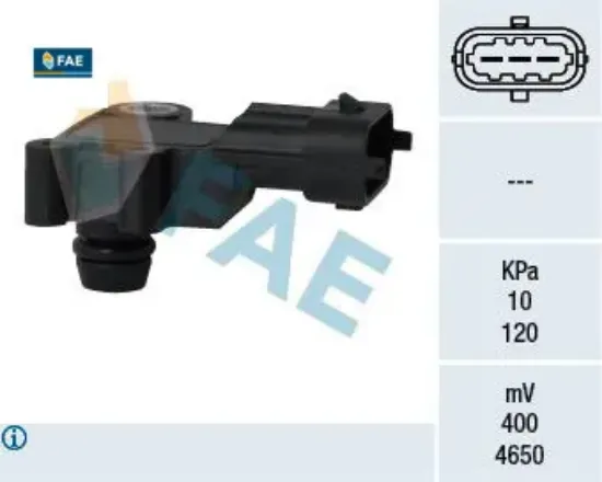 Emme manifold basınç sensörü astra h-j ınsıgnıa a-corsa d-e merıva b-mokka-1.4-1.8 antara 2.4-3.0 fae 93192107/ 1235060/ 55573248 resmi