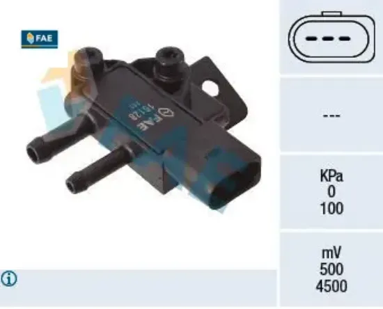 Emme manifold basınç map sensörü antara-captiva 2.0 cdtı z20dm fae 96419104/ 96436559/ 4803535/ 96436548 resmi