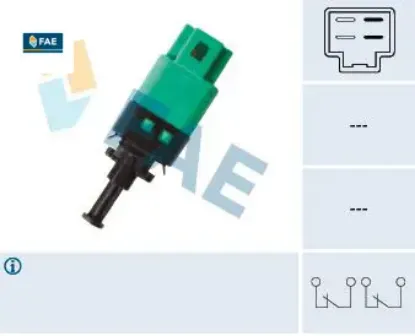 Fren stop müşürü 4 kutuplu chevrolet aveo-kalos-epıca-evanda-lacettı-matız-rezzo-spark fae 95368629/ 96874571/ 96440926/ 96436332 resmi