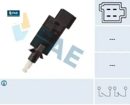 Fren lamba salterı w168 w169 w245 w203 c219 s211 w163 w639 b901 b906 fae a0015452009 resmi
