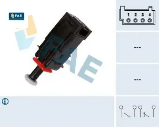 Fren müşürü astra h-corsa d-sıgnum-vectra c-zafıra-bıpper-nemo-fıorıno-grande punto fae 6240180/ 6240462/ 55701395/ 6366.F1 resmi