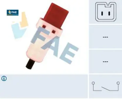 Debrıyaj pedal müşürü p206-p307-p406-p607-p806-p807-expert-jumpy-c8 98> fae 4534.28/ 9639888380 resmi