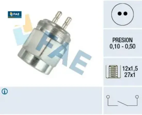 Fren musuru havalı dıslı 2 yuva fae 41822309 resmi
