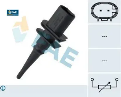 Dıs ısı sensoru e38 e39 e46 e60 e87 f10 e63 e64 f12 f13 f06 e65 f01 e83 e84 e53 f25 e70 e71 e72 z4 e fae 65816905133/ 65816936953 resmi