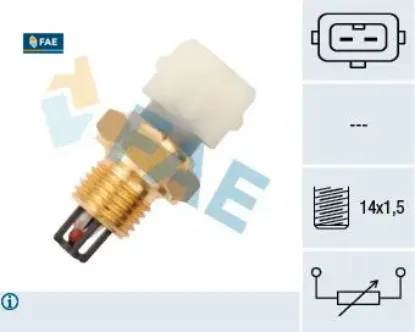 Hava sıcaklık ısı müşürü chevrolet aveo-kalos-lacettı-rezzo-spark-matız-nubıra 0.8-1.0-1.2-1.4-1.6 r fae 96253552/ 96279856/ 7700737572 resmi