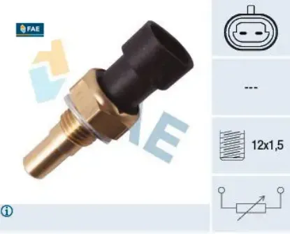 Isı müşürü tempra punto astra g corsa kadett vectra zafıra fae 1338441/ 1338477 resmi