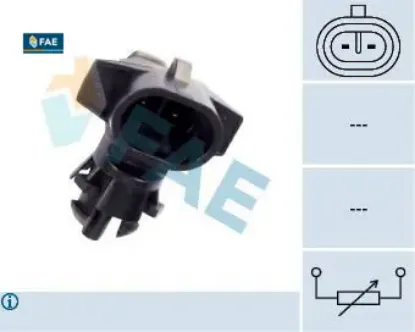Dış ısı sıcaklık sensörü astra f-g-j-corsa b-c-d-merıva-omega b-tıgra-vectra a-b-c-zafıra a-b-vıvaro fae 1236307/ 1236284/ 9152245 resmi
