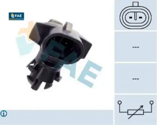 Dış ısı sıcaklık sensörü astra f-g-j-corsa b-c-d-merıva-omega b-tıgra-vectra a-b-c-zafıra a-b-vıvaro fae 1236307/ 1236284/ 9152245 resmi