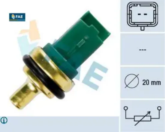 Hararet musuru 1.4 1.6 207 208 307 cıtroen c3 c4 c5 mını r56 2.2d dıscovery sport l550 frelander evo fae 2s6q12a648ab/ 1338.C1/ 9632562080 resmi