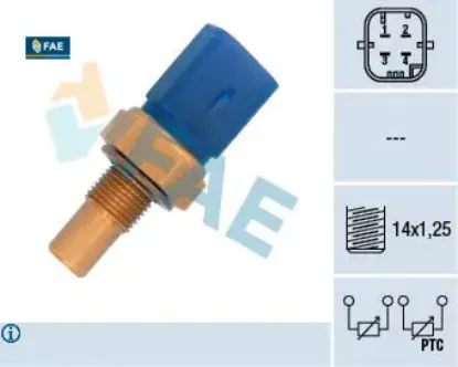 Hararet müşürü partner-expert-berlıngo-jumpy-xsara 1.9 d 98 > fae 1338.87/ 9625027280 resmi