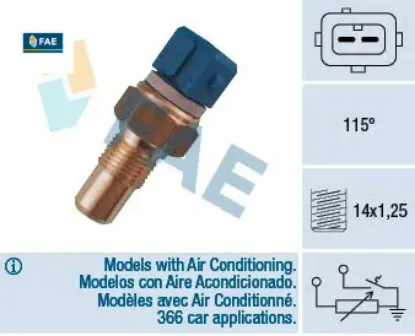 Hararet müşürü 106-306-405-406-expert-jumpy-partner-berlıngo-boxer-jumper-ducato-xsara-saxo 1.6-1.8- fae 0242.85/ 0242.68/ 0242.87/ 9601842280 resmi
