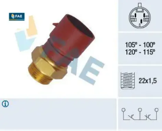 Fan müşürü klima vectra a astra f omega b calıbra corsa b 105 c. İla 100 c fae 90376209/ 1846325 resmi