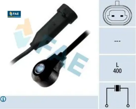 Vuruntu sensoru astra f-corsa b-vectra b-astra g fae 6238370 resmi