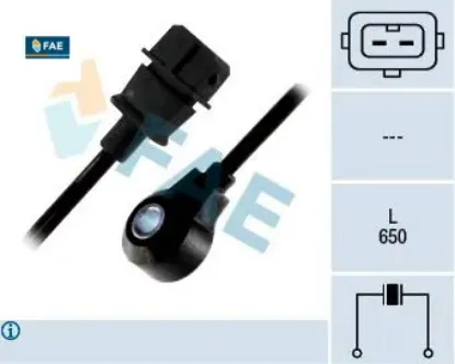 Vuruntu sensörü vectra a-omega b-calıbra-vectra b 2.0-2.5 x25xe-c20xe-c20let fae 90448771/ 90511177/ 6238361/ 1238912 resmi