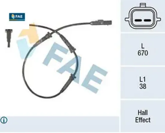 Abs sensoru on rl dokker lodgy symbol joy logan ıı sandero ıı fae 479104225r resmi