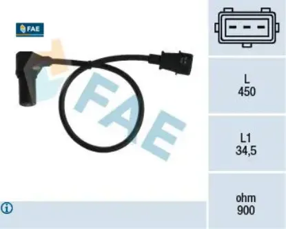 Krank mil sensörü astra g 2.0 dtı 16v 00 >-frontera 2.2 dtı 98-02 -vectra c 2.0 02 > fae 6238395/ 90464741/ 90540188 resmi