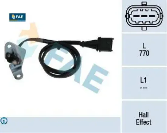 Eksantrik mil sensörü astra h-vectra c-zafıra b-bravo-punto-doblo-alfa 145-156-159 1.9 cdtı-mtj fae 93179513/ 46432103/ 46481640 resmi